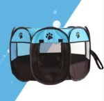 Folding Octagonal Pet Fence Oxford Cloth Cat And Dog Kennel - Image 7