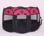 Folding Octagonal Pet Fence Oxford Cloth Cat And Dog Kennel - Image 2