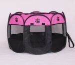 Folding Octagonal Pet Fence Oxford Cloth Cat And Dog Kennel - Image 4