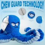 Stuffed Tough Dog Chew Toys Large Dog Toys To Keep Them Busy Interactive Squeaky Toys Tug Of War Crinkle Puppy Dog Toy - Image 3