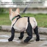 Waterproof Dog Shoes Adjustable Dog Boots Pet Breathbale Shoes For Outdoor Walking Soft French Dog Shoes Pets Paws Protector Pet Products - Image 6